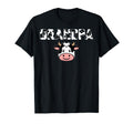 Grandpa Cow Pattern Cow Lover Grandpa T-Shirt - Graphic Print Men Women - T-Shirt, Sweatshirt, Hoodie