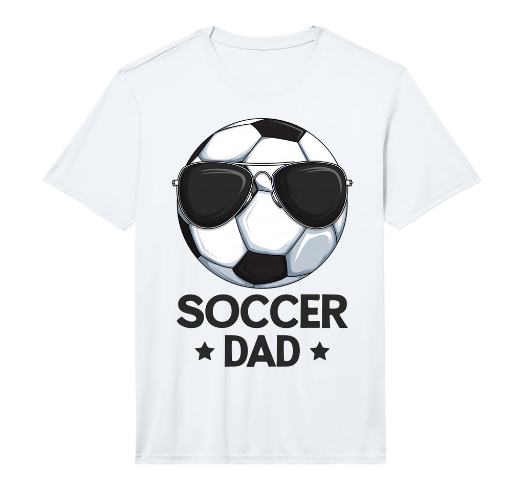 Mens Soccer Dad Futbol Performance T-Shirt - Graphic Print Unisex - T-Shirt, Sweatshirt, Hoodie