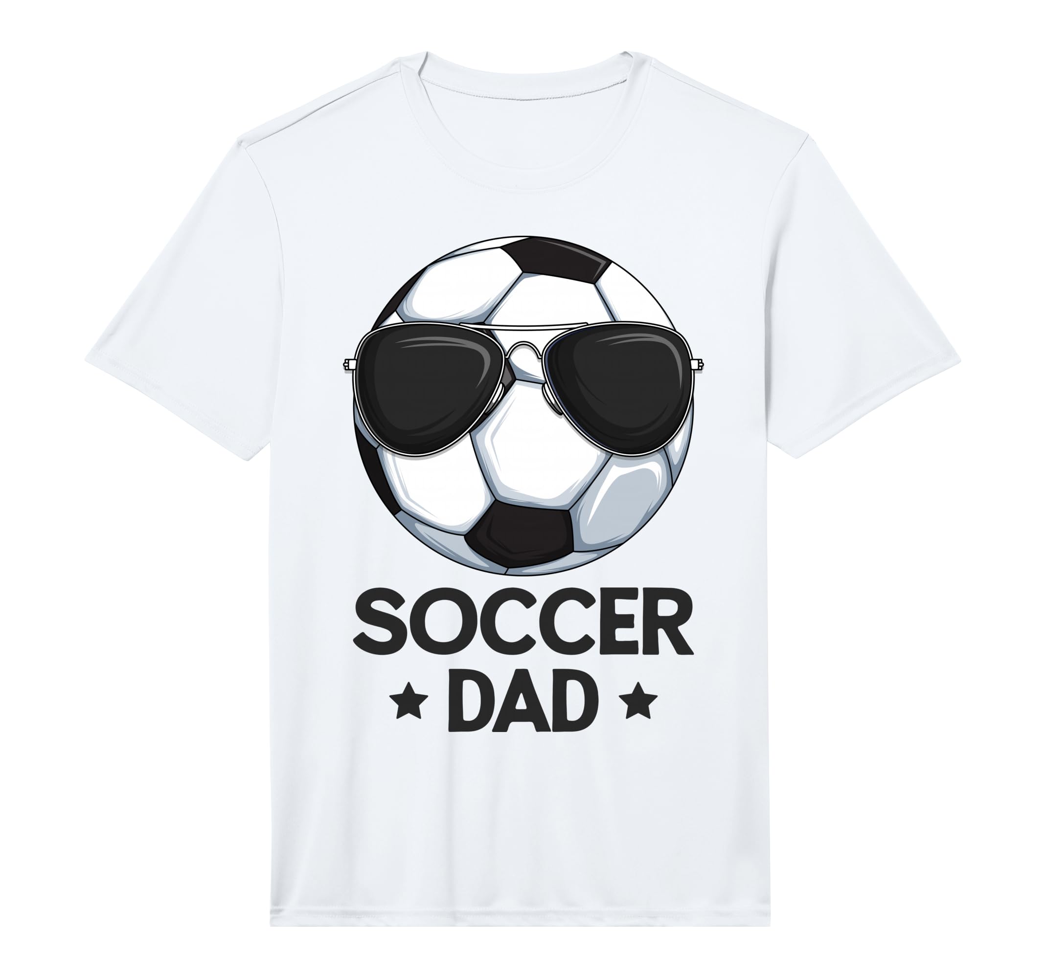 Mens Soccer Dad Futbol Performance T-Shirt - Graphic Print Unisex - T-Shirt, Sweatshirt, Hoodie