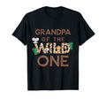 Grandpa Wild One Animal Safari T-Shirt - Casual Everyday Wear for Adults - T-Shirt, Sweatshirt, Hoodie