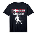 Denmark Soccer Fans Jersey Proud Danish T-Shirt - Trendy Graphic Men Women - T-Shirt, Sweatshirt, Hoodie