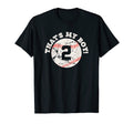 Thats My 2 Baseball Player Mom Or T-Shirt - Minimalist Print for Adults - T-Shirt, Sweatshirt, Hoodie