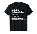 Disco Grandpa Definition Funny T-Shirt - Aesthetic Graphic for Adults - T-Shirt, Sweatshirt, Hoodie