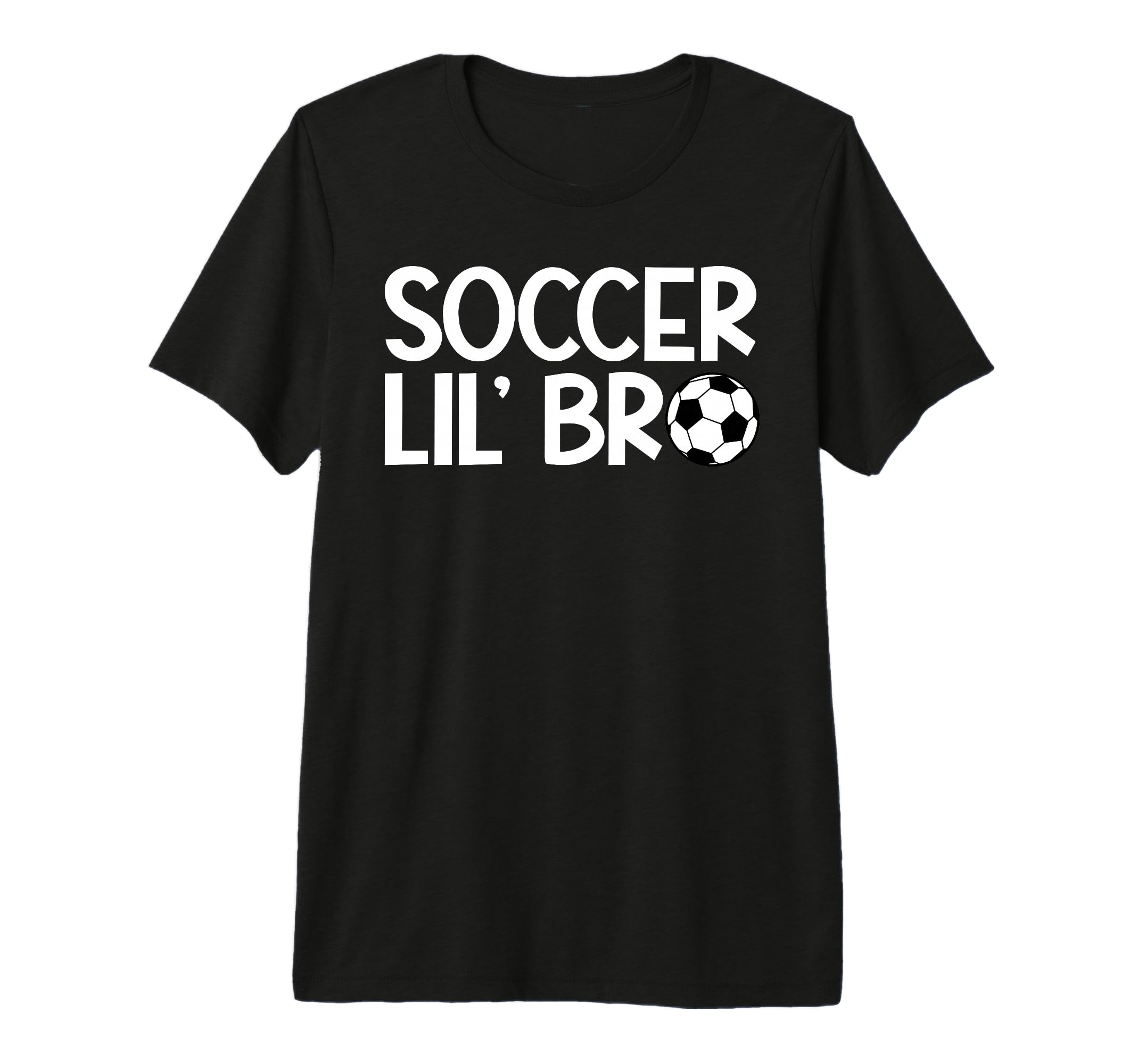 Lil Bro Soccer Brother Soccer Player T-Shirt - Trendy Graphic for Adults - T-Shirt, Sweatshirt, Hoodie