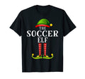 Soccer Elf Matching Family Group T-Shirt - Casual Everyday Wear for Adults - T-Shirt, Sweatshirt, Hoodie