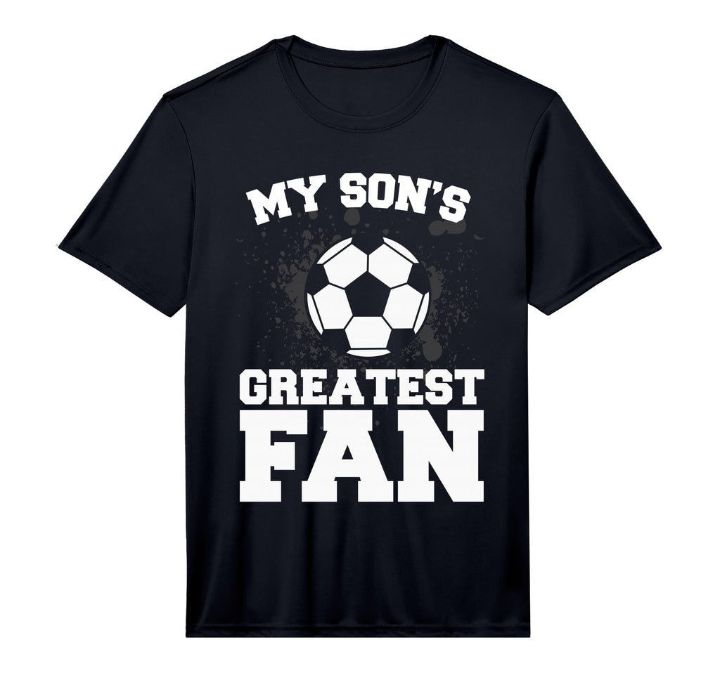 Soccer Mom Or Dad My Sons Greatest Fan T-Shirt - Graphic Print Unisex - T-Shirt, Sweatshirt, Hoodie