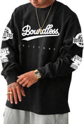 Men's Loose Fit Letter Graphic Drop Shoulder - Adult & Kids T-Shirts, Sweatshirts & Hoodies apparel design preview 1