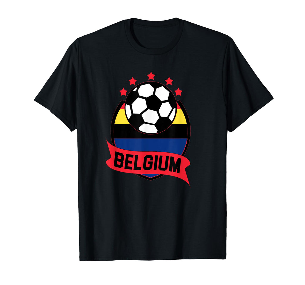 Belgium Belgian Soccer Team Soccer Cup T-Shirt - Unique Graphic Men Women - T-Shirt, Sweatshirt, Hoodie