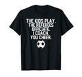 I Coach You Cheer Soccer Dad T-Shirt - Aesthetic Graphic for Adults - T-Shirt, Sweatshirt, Hoodie