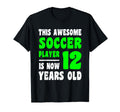 12 Year Old Happy 12Th Birthday T-Shirt - Novelty Apparel for Adults - T-Shirt, Sweatshirt, Hoodie