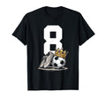 8 Soccer Birthday Gift Soccer Fan T-Shirt - Custom Art Print for Adults - T-Shirt, Sweatshirt, Hoodie