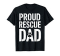 Proud Rescue Dad Mens Dog Lover T-Shirt - Trendy Graphic Men Women - T-Shirt, Sweatshirt, Hoodie