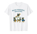 Busy Raising Baller Baseball Softball T-Shirt - Unique Graphic for Adults - T-Shirt, Sweatshirt, Hoodie