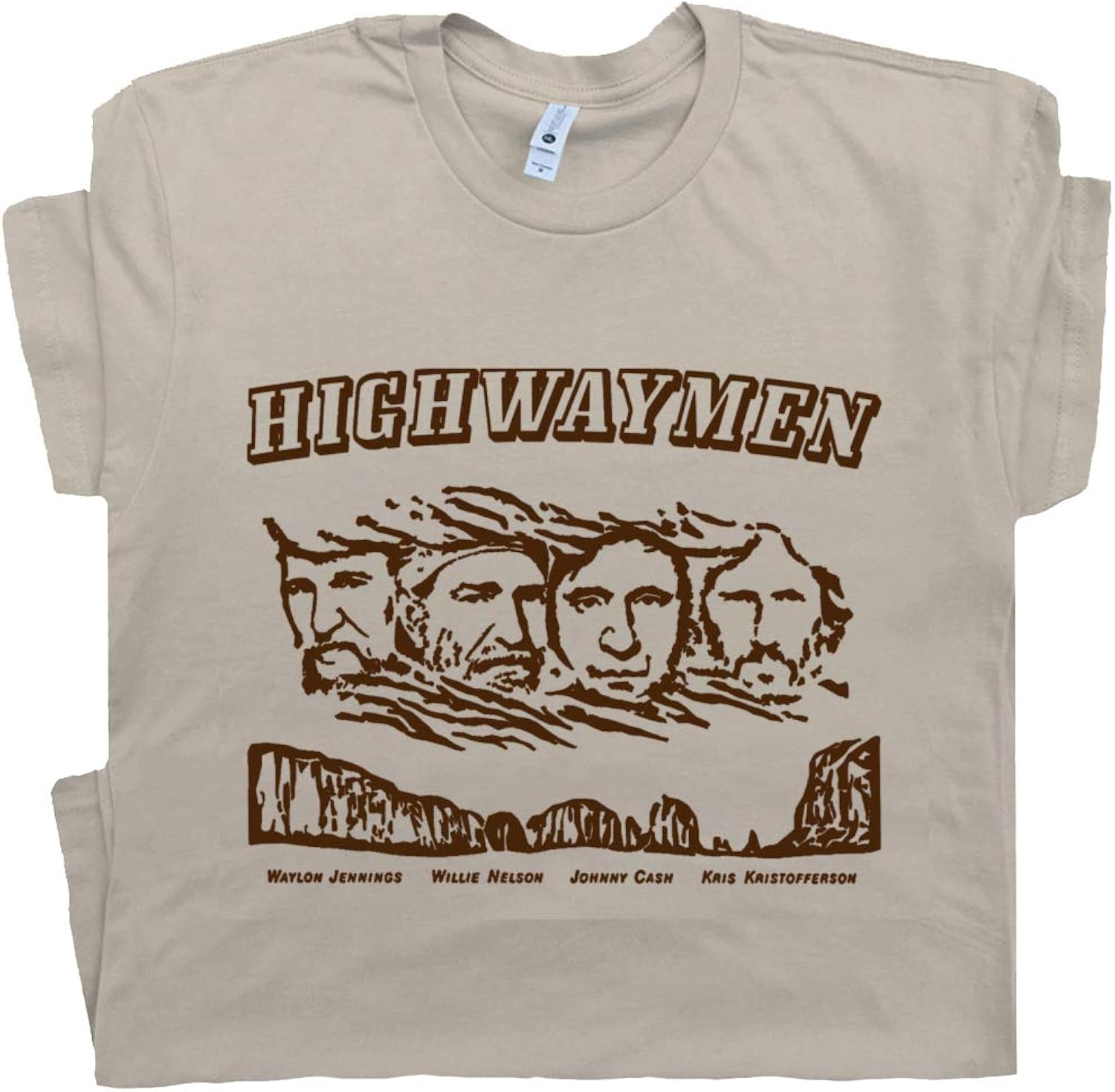 The Highwaymen Vintage Country Music for Men Guys - Adult & Kids T-Shirts, Sweatshirts & Hoodies apparel design preview 1