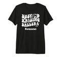Busy Raising Ballers Sports Mom T-Shirt - Fun Novelty Design for Adults - T-Shirt, Sweatshirt, Hoodie