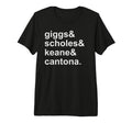 Giggs Scholes Keane Cantona Soccer T-Shirt - Fun Novelty Design Men Women - T-Shirt, Sweatshirt, Hoodie