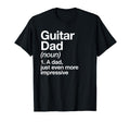 Guitar Dad Definition Funny Musician T-Shirt - Unique Graphic Men Women - T-Shirt, Sweatshirt, Hoodie