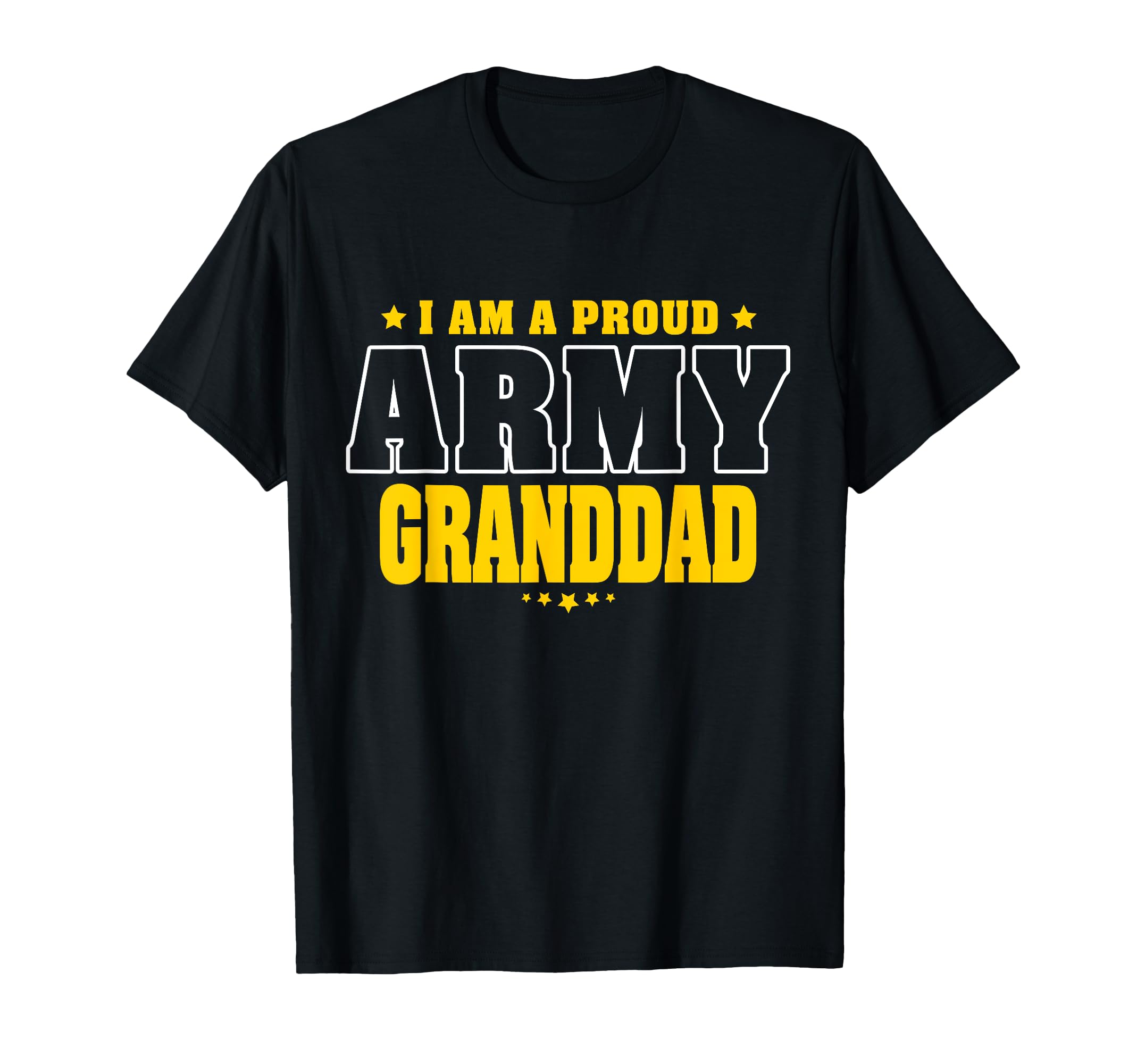 Proud Army Granddad Patriotic Pride T-Shirt - Minimalist Print Men Women - T-Shirt, Sweatshirt, Hoodie