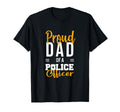 Funny Police Proud Dad Police Officer T-Shirt - Minimalist Print for Adults - T-Shirt, Sweatshirt, Hoodie