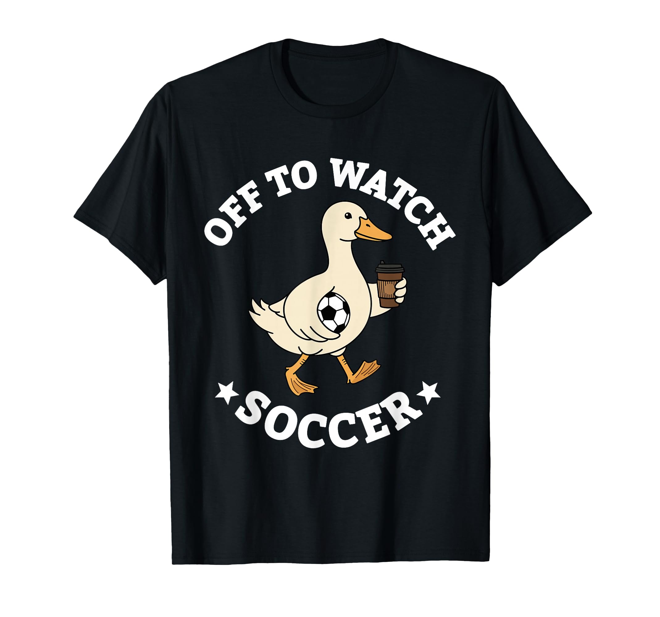 Off To Watch Soccer Mom Funny Goose T-Shirt - Custom Art Print Men Women - T-Shirt, Sweatshirt, Hoodie