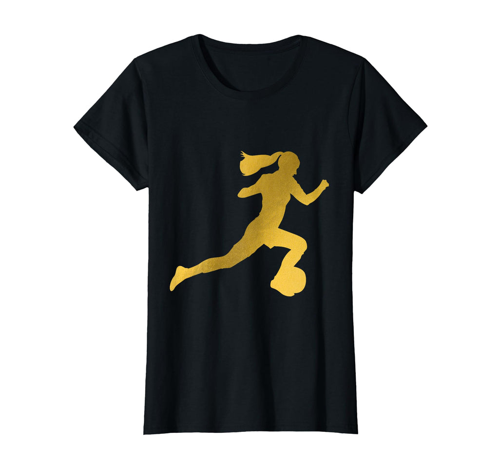Football Soccer Silhouette T-Shirt - Custom Art Print Unisex - T-Shirt, Sweatshirt, Hoodie