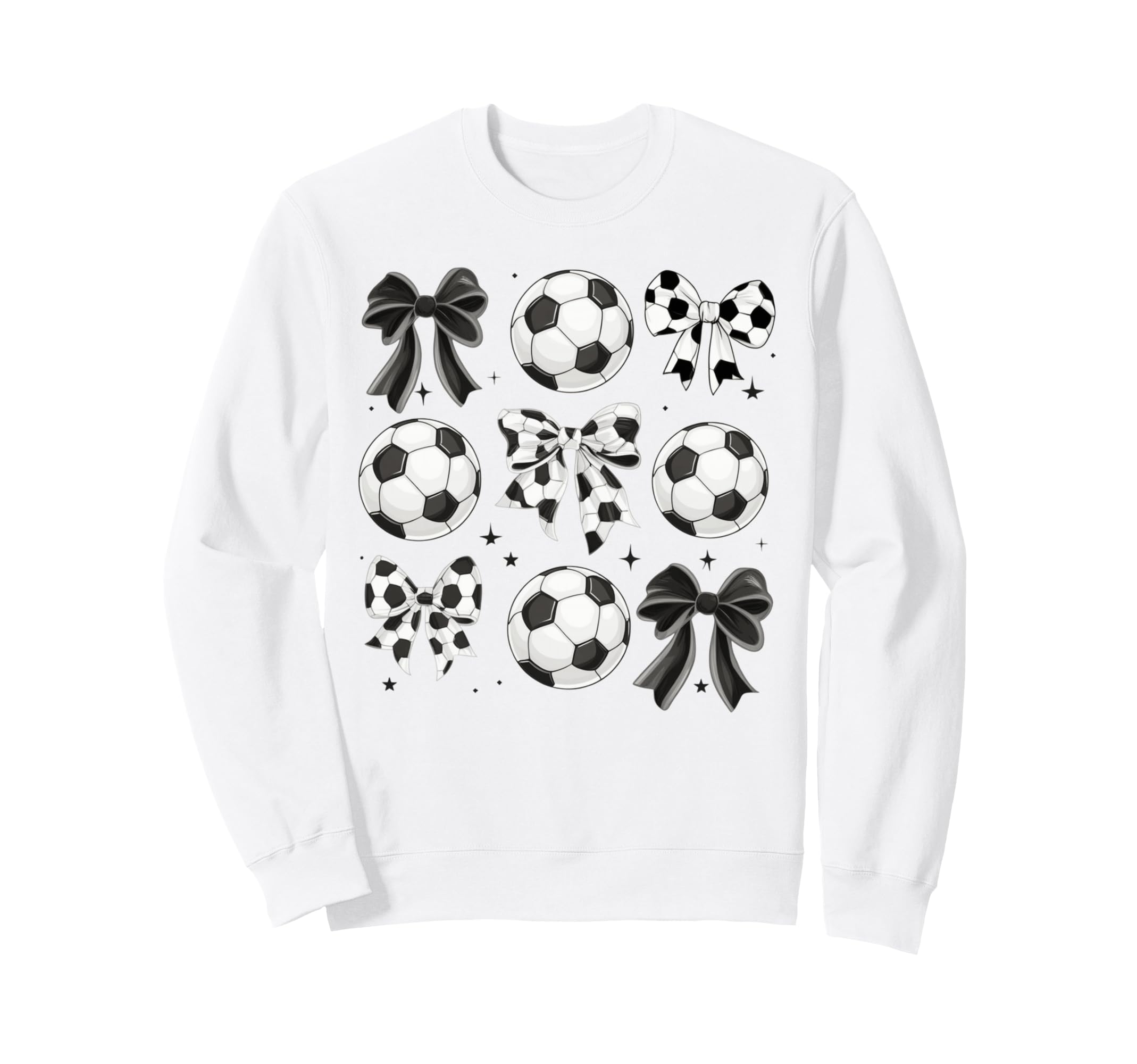 Soccer Coquette Mom Preppy Soccer Sweatshirt - Casual Everyday Wear Unisex - T-Shirt, Sweatshirt, Hoodie