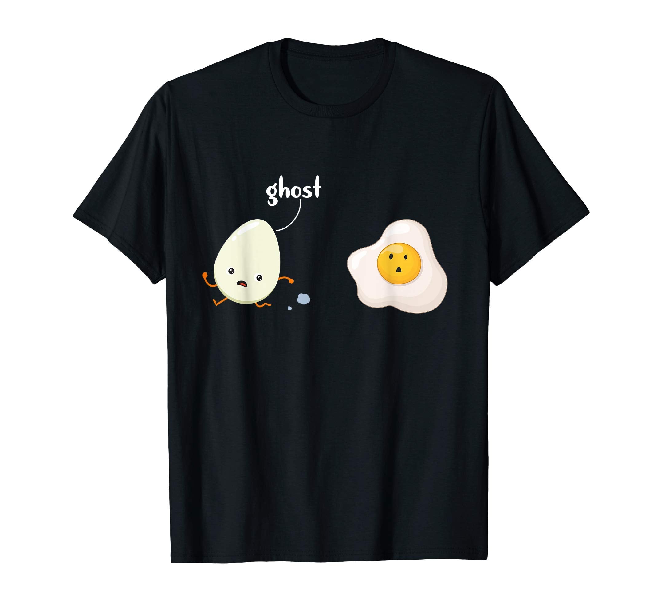 Funny Egg Omelette Ghost Jokes T-Shirt - Aesthetic Graphic for Adults - T-Shirt, Sweatshirt, Hoodie