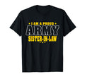 Proud Army Sister Law Patriotic Pride T-Shirt - Trendy Graphic Men Women - T-Shirt, Sweatshirt, Hoodie