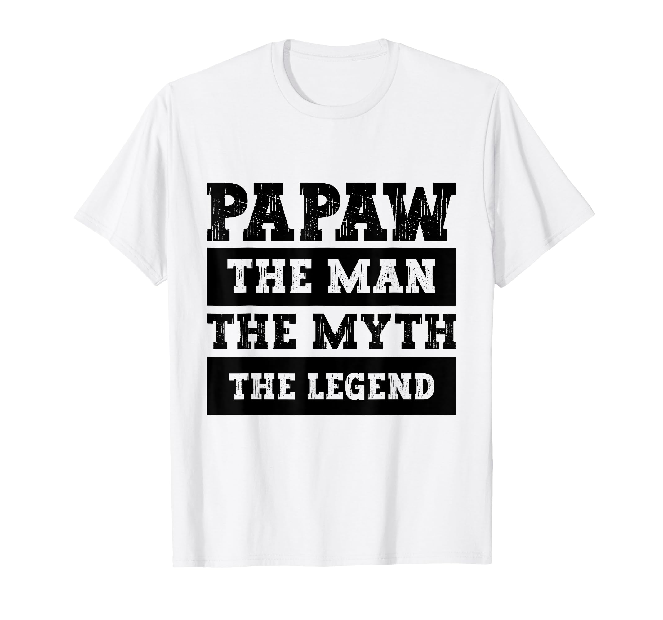 Papaw Myth Legend Dad Grandpa T-Shirt - Minimalist Print Men Women - T-Shirt, Sweatshirt, Hoodie