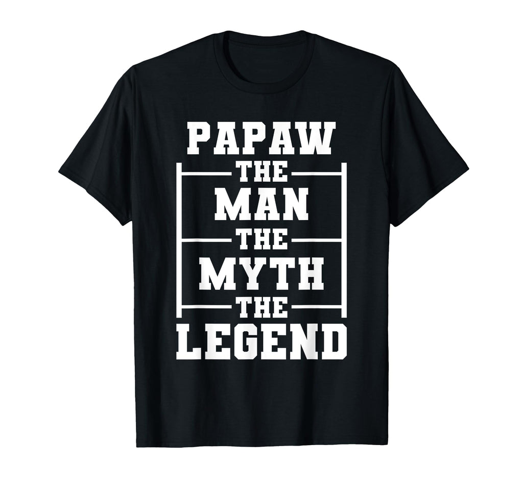 Papaw Myth Legend Dad Grandpa T-Shirt - Aesthetic Graphic Unisex - T-Shirt, Sweatshirt, Hoodie