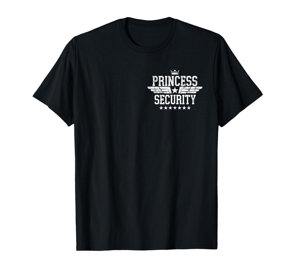Princess Security Team Birthday Big T-Shirt - Graphic Print Men Women - T-Shirt, Sweatshirt, Hoodie
