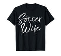 Soccer Wife Coachs Wife Relationship T-Shirt - Fun Novelty Design Unisex - T-Shirt, Sweatshirt, Hoodie