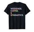 Weekend Coffee Gymnastics Tie Dye T-Shirt - Aesthetic Graphic for Adults - T-Shirt, Sweatshirt, Hoodie