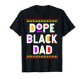 Dope Black Dad African American T-Shirt - Minimalist Print for Adults - T-Shirt, Sweatshirt, Hoodie