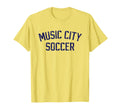 Soccer Nashville Music City Soccer Fan T-Shirt - Aesthetic Graphic Unisex - T-Shirt, Sweatshirt, Hoodie