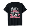 Just Who Loves Flag Football Sports T-Shirt - Trendy Graphic Men Women - T-Shirt, Sweatshirt, Hoodie