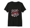 Proud Soccer Mom Leopard Family Tri T-Shirt - Minimalist Print for Adults - T-Shirt, Sweatshirt, Hoodie