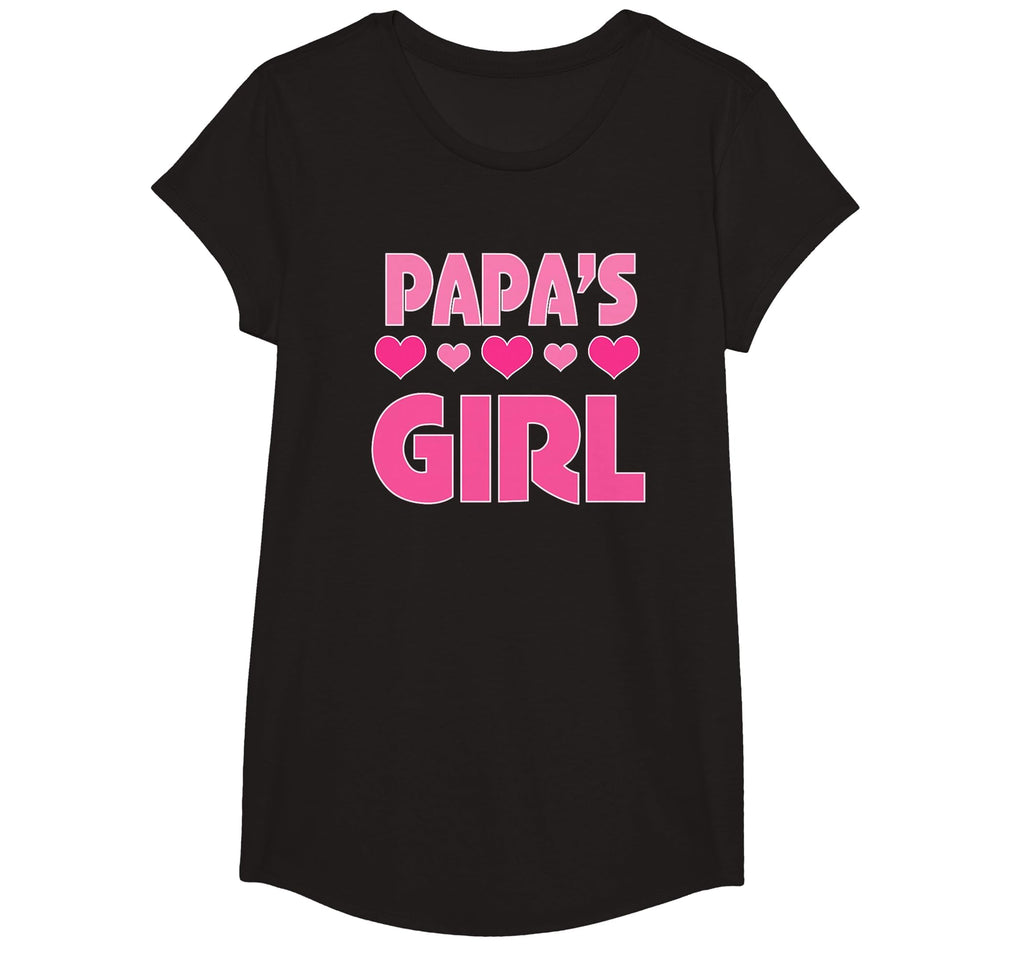 Granddaughter Papas T-Shirt - Graphic Print Unisex - T-Shirt, Sweatshirt, Hoodie