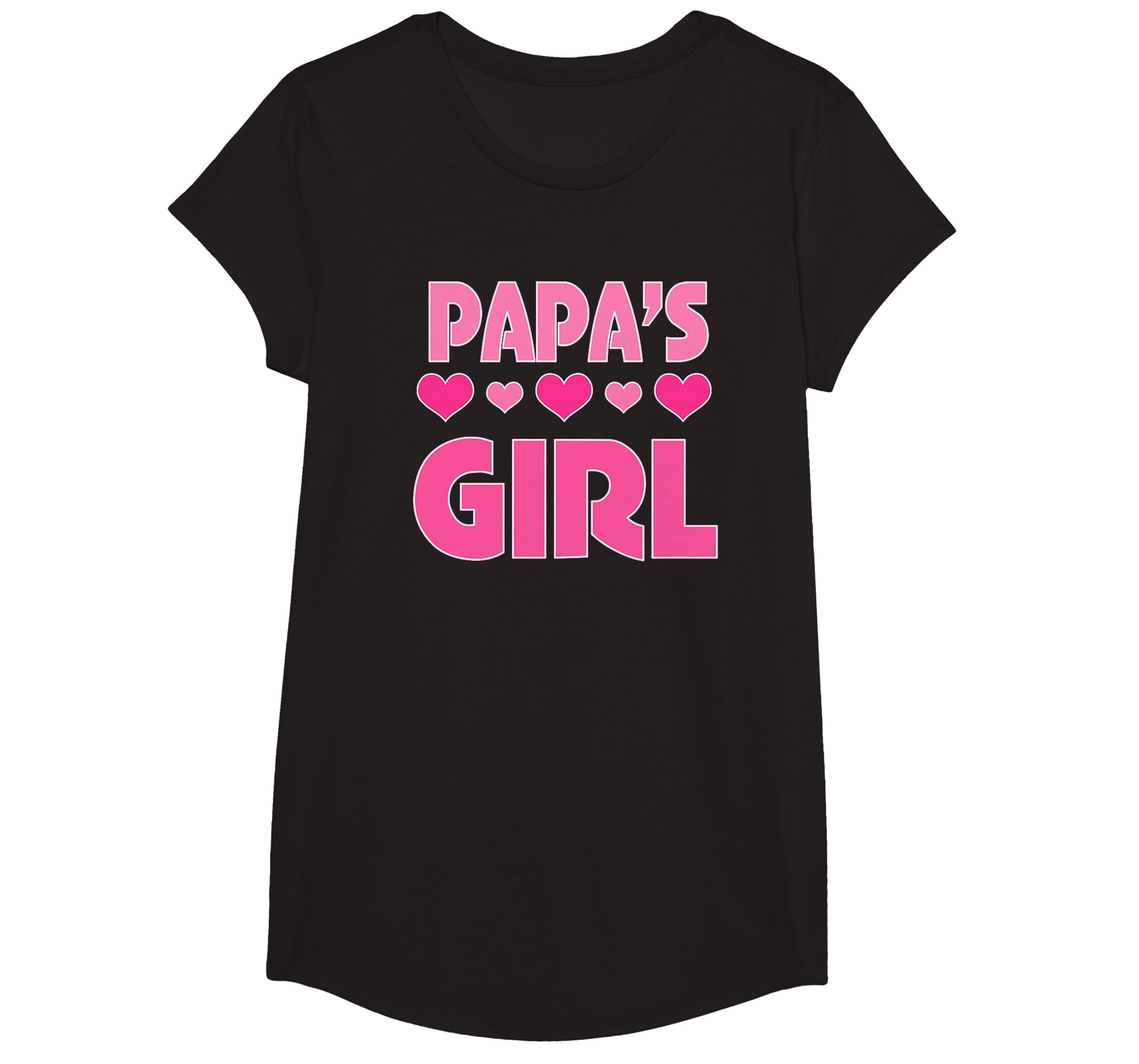 Granddaughter Papas T-Shirt - Graphic Print Unisex - T-Shirt, Sweatshirt, Hoodie