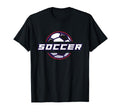 Soccer Player Fan Supporter Soccer T-Shirt - Aesthetic Graphic for Adults - T-Shirt, Sweatshirt, Hoodie
