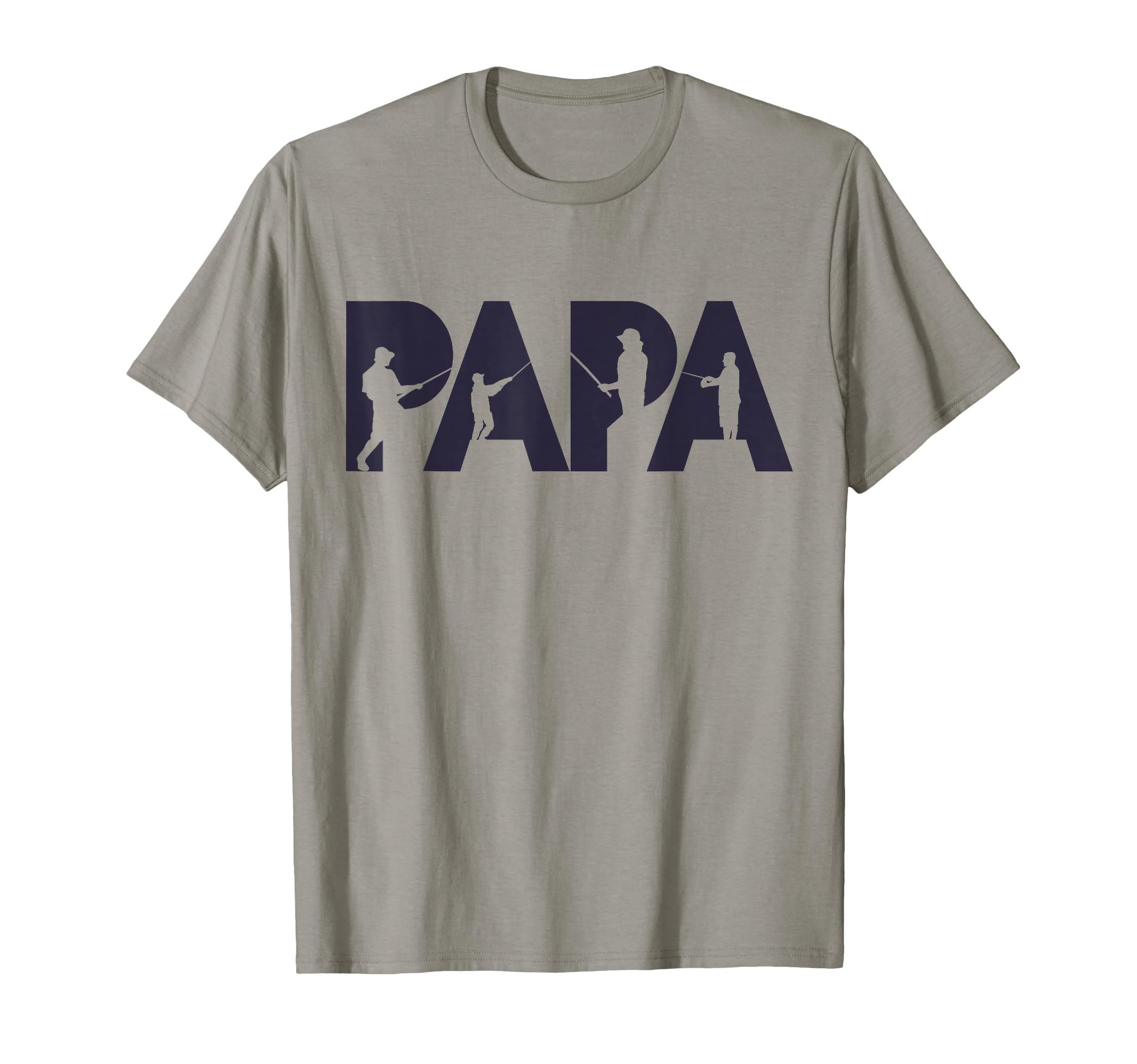 Fisherman Papa Funny Fisher Dad T-Shirt - Streetwear Style for Adults - T-Shirt, Sweatshirt, Hoodie