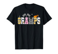 Gramps Pit Crew Racing Car Birthday Family T-Shirt - Unique Graphic Unisex - T-Shirt, Sweatshirt, Hoodie