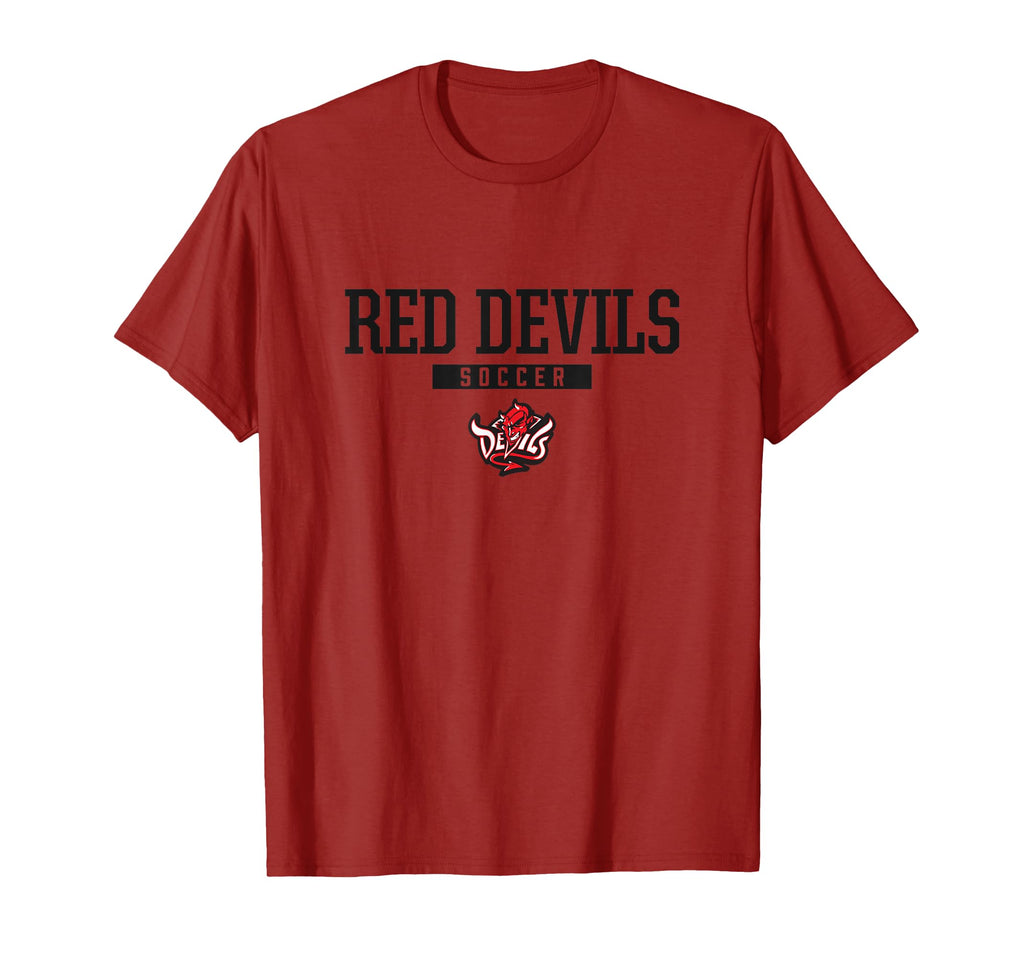 Central Red Devils High School Gear T-Shirt - Fun Novelty Design for Adults - T-Shirt, Sweatshirt, Hoodie