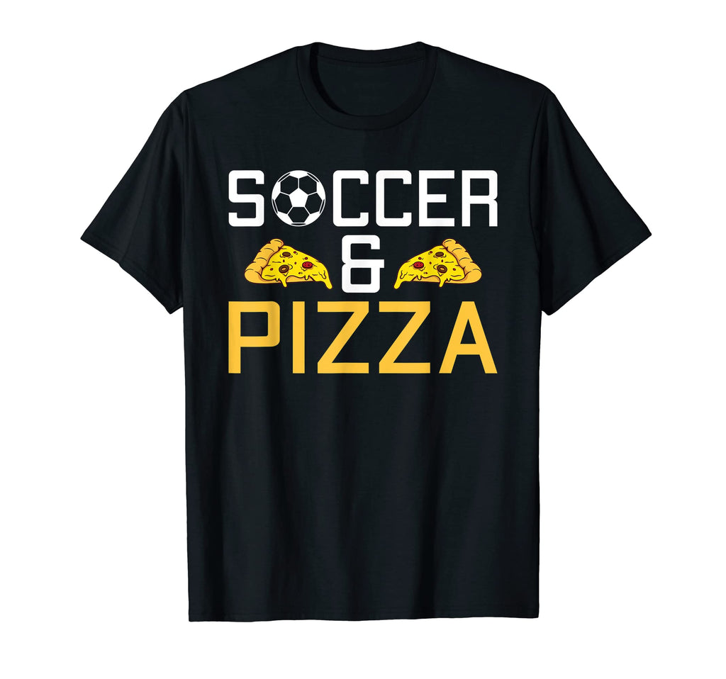 Soccer And Pizza Lover Soccer T-Shirt - Streetwear Style Men Women - T-Shirt, Sweatshirt, Hoodie