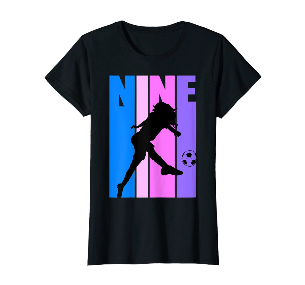 9Th Soccer Birthday Goals Score T-Shirt - Fun Novelty Design for Adults - T-Shirt, Sweatshirt, Hoodie