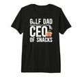 Mens Golf Dad Ceo Snacks Golfer T-Shirt - Casual Everyday Wear Men Women - T-Shirt, Sweatshirt, Hoodie