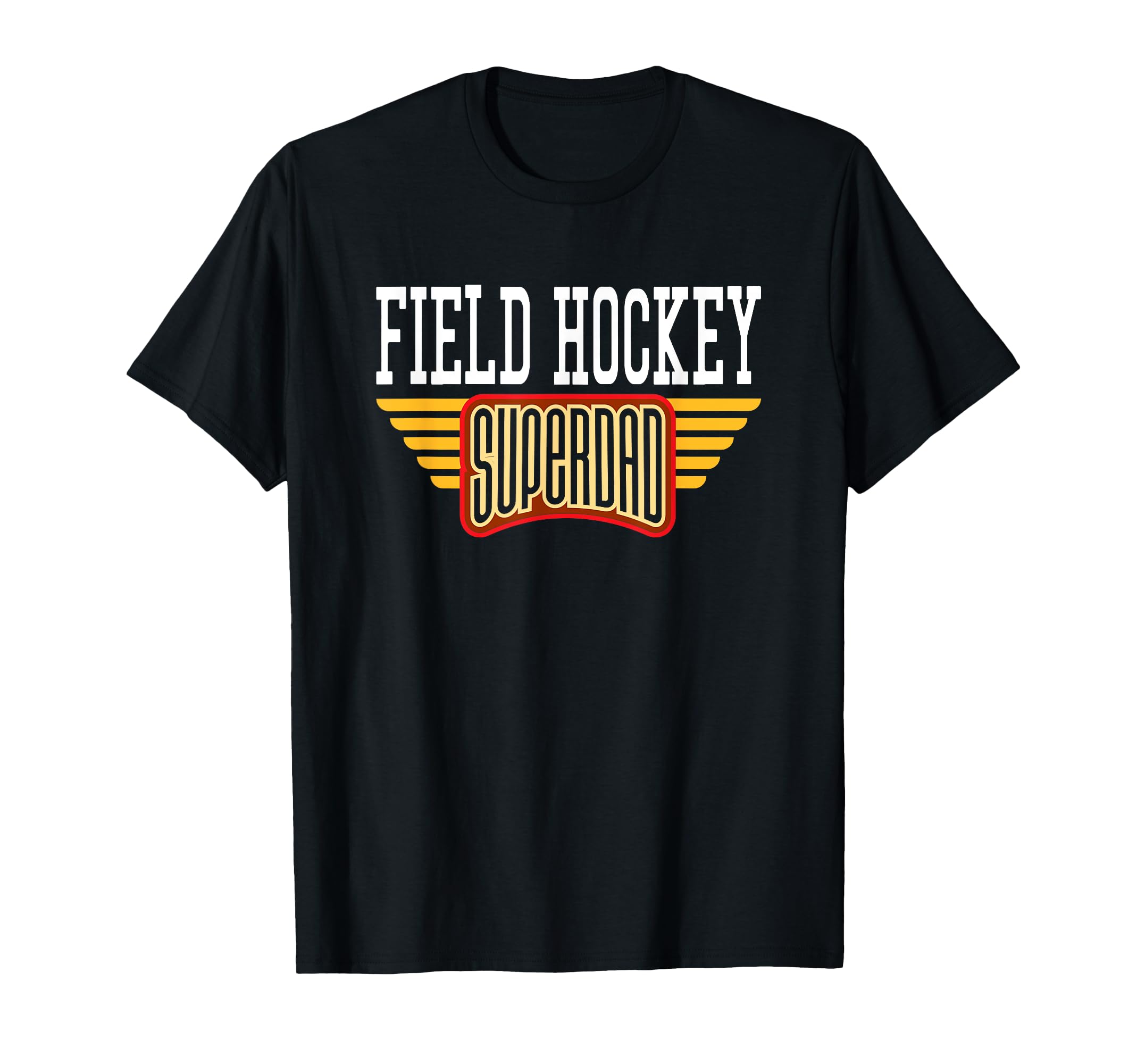 Mens Field Hockey Superdad Gift Hockey T-Shirt - Unique Graphic Unisex - T-Shirt, Sweatshirt, Hoodie