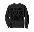 Husband Dad 40 Year Old Legend Sweatshirt - Minimalist Print Unisex - T-Shirt, Sweatshirt, Hoodie