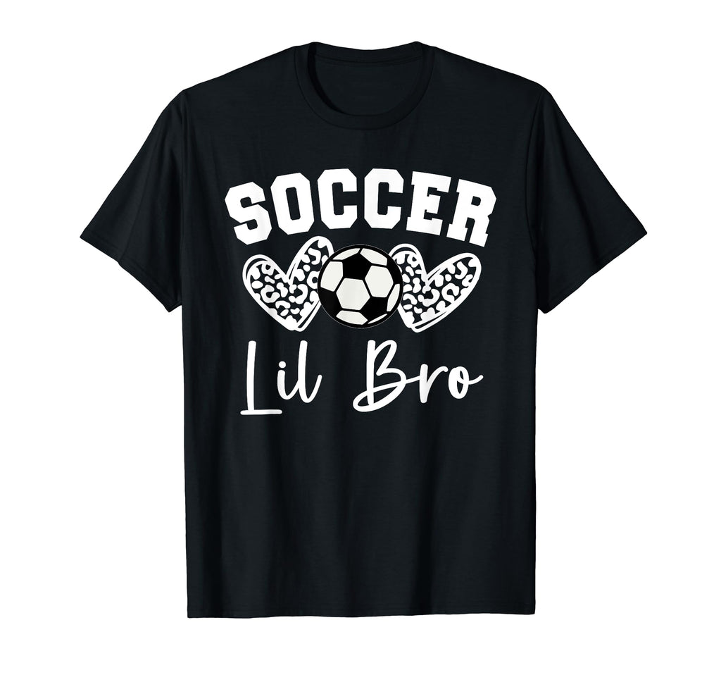 Soccer Lil Bro Matching Family T-Shirt - Casual Everyday Wear for Adults - T-Shirt, Sweatshirt, Hoodie