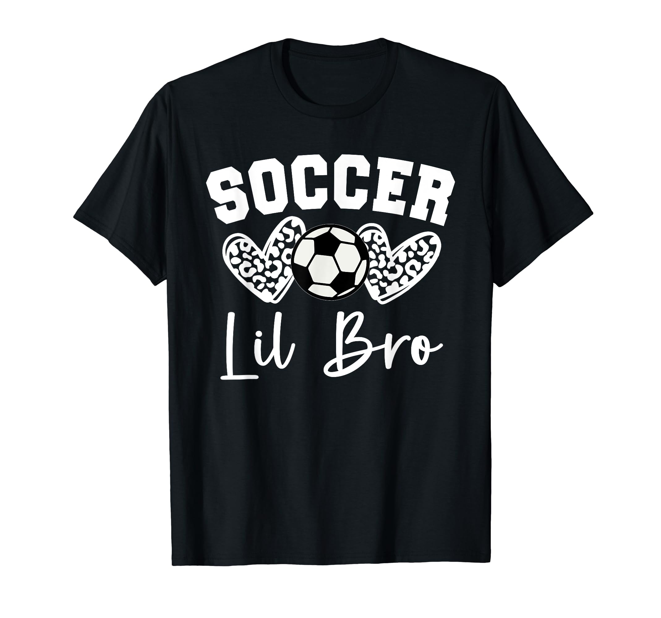 Soccer Lil Bro Matching Family T-Shirt - Casual Everyday Wear for Adults - T-Shirt, Sweatshirt, Hoodie